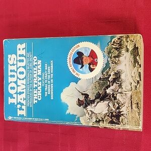 Louis Lamour The Trail To Crazy Man, 1986 Western Novel Paperback